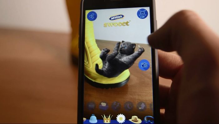 McVitie’s Augmented Reality iKitten is the Sweeetest App Ever