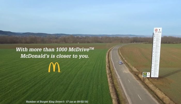McDonald’s France Highlights Customer Proximity with Hilarious Billboard