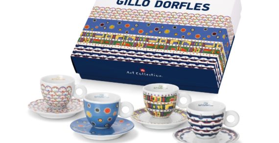 Fabric Designs Inspire Gillo Dorfles Illy Art Collection