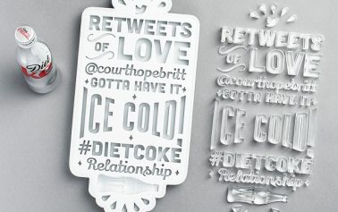 Diet Coke Turns Its Fans’ ‘Retweets Of Love’ Into Unique Creative Gifts
