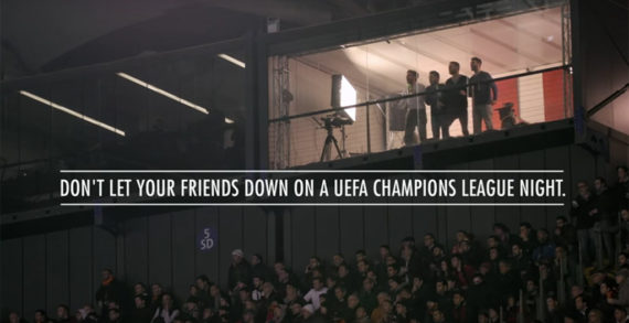 Heineken Stages ‘Don’t Let Your Friends Down’ Champions League Stunt