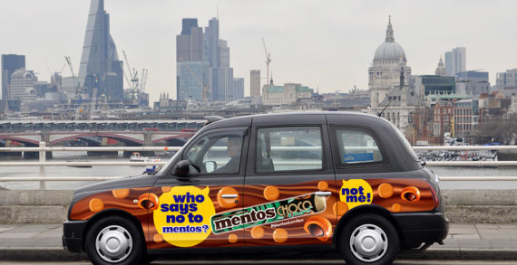London Cabs Can’t Say No To Mentos