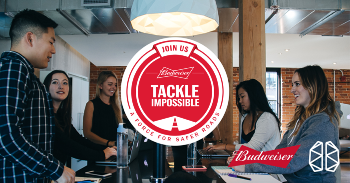 Budweiser Challenges Young Adults to Eliminate Drinking & Driving