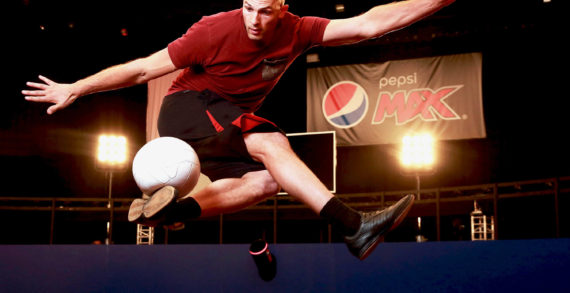 Pepsi Max Takes Genius of Football Volley to Next Level with New Feat