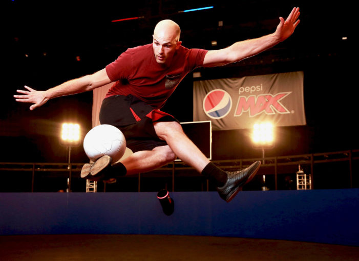 Pepsi Max Takes Genius of Football Volley to Next Level with New Feat