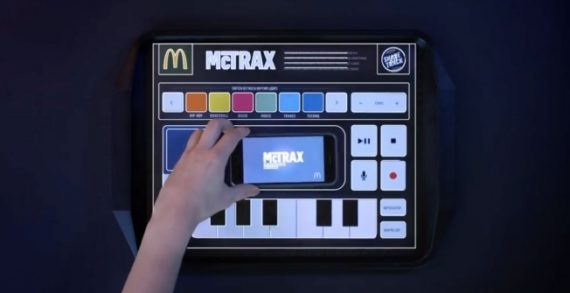 McDonald’s Smart Tray Liners Let Diners Mix Their Own Tunes