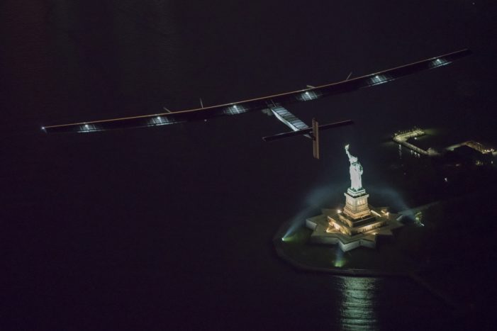 Moët Hennessy Welcomes Solar Impulse to New York