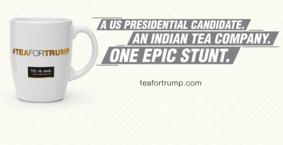 Indian Tea Brand TE-A-ME Attempts to Purify Donald Trump