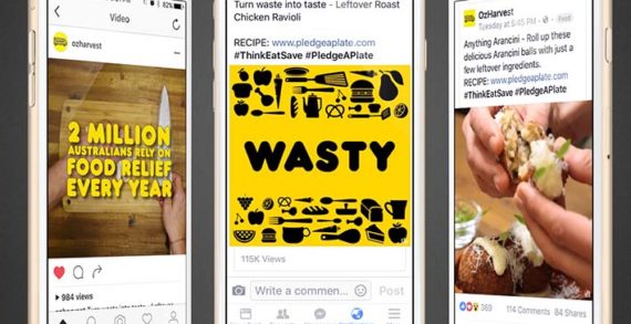 OzHarvest Serves up ‘Wasty’ Social Content in Latest Campaign