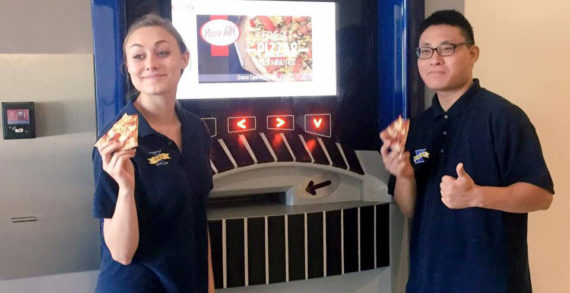 Pizza ATM Arrives in the USA at an Ohio College