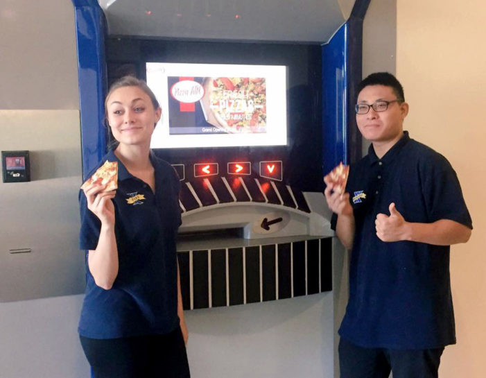 Pizza ATM Arrives in the USA at an Ohio College