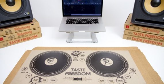 Pizza Hut’s Playable DJ Pizza Box Puts a New Spin on Food Promos