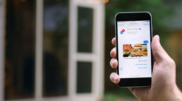 Domino’s Launches Messenger Ordering in the US