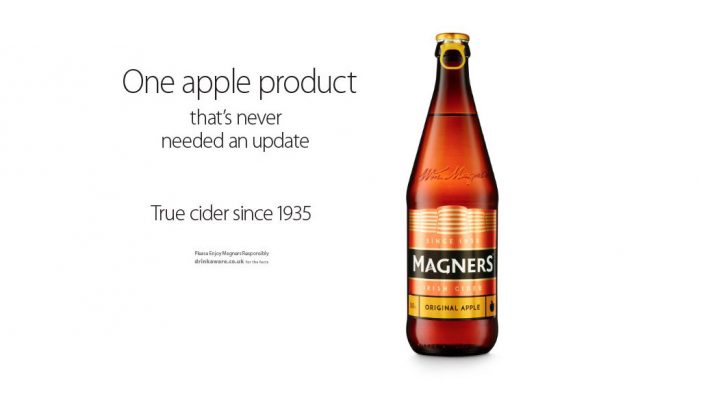 Magners Takes a Pop at Apple with Cheeky New Ad by Fold7