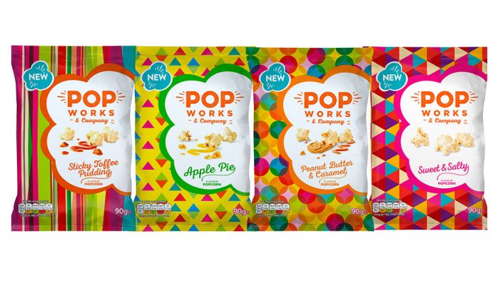 PepsiCo ‘Pops’ Into the UK Market with Vibrant New Popcorn Brand