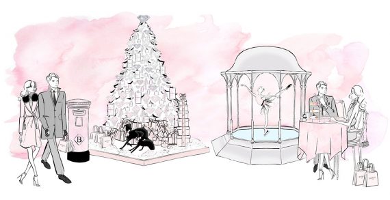The Savoy Unveils Dreaming of a Pink Christmas with Boodles & Featuring the Louis Roederer Ice Rink