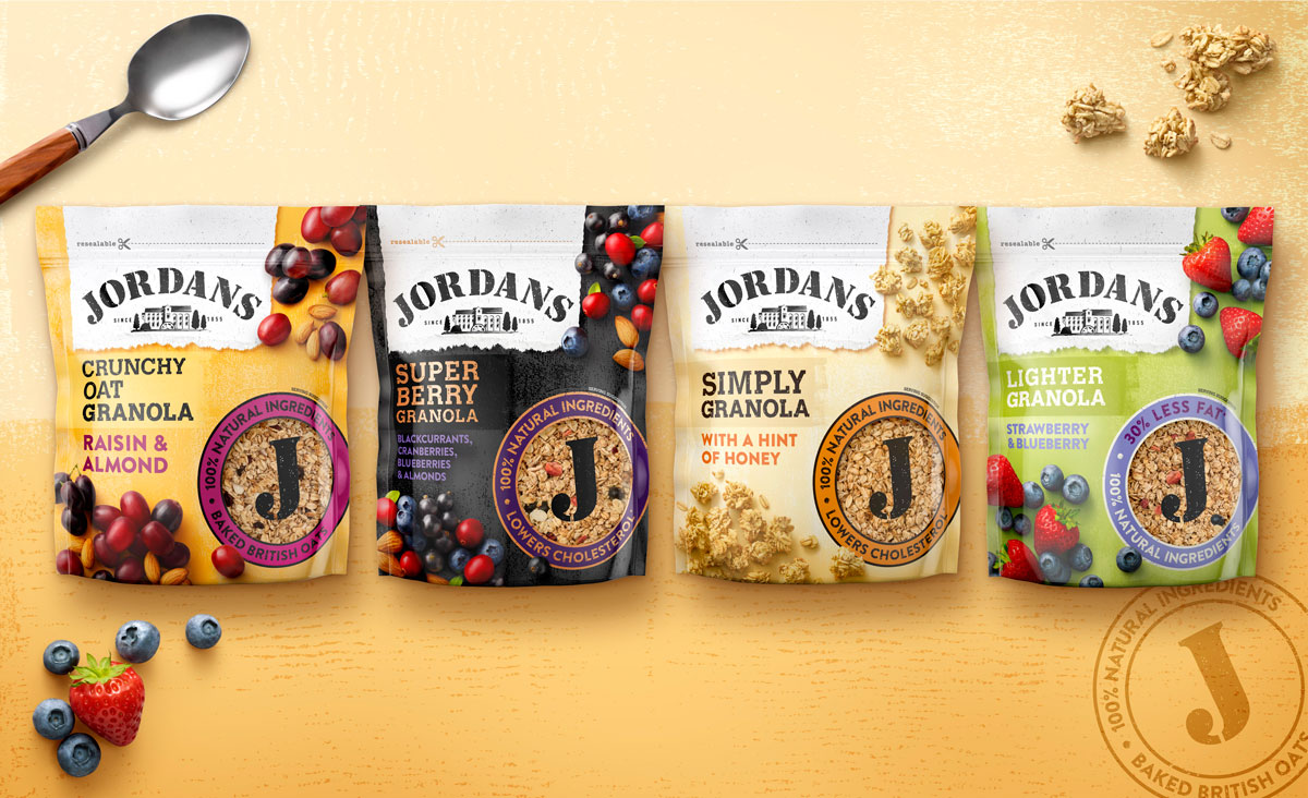 Jordans Reclaims the Soul of Granola with New Positioning and Design