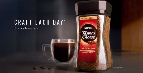 Nescafé Taster’s Choice Challenges Premium Coffees with “Craft Each Day”
