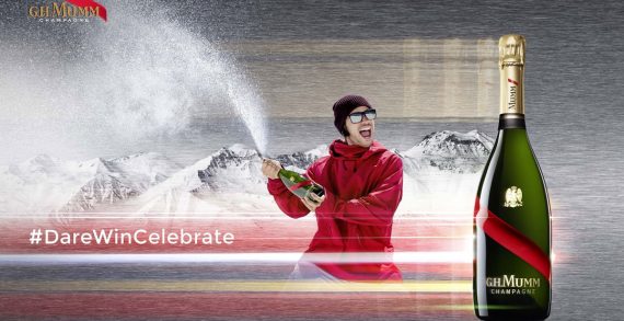 Maison Mumm Team with Kevin Rolland to Launch the Snowstorm by Mumm Platform