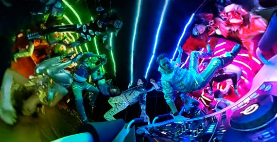 Ravers Experience the Ultimate Zero Gravity Bass Drop with Desperados