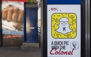 Discover the Colonel’s Snapchat Secret on High Streets in the UK