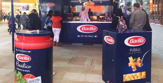 Space Chosen by Pasta Brand Barilla for UK-wide Experiential Tour