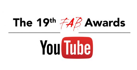 YouTube to Partner with The 19th FAB Awards and The FAB Forum