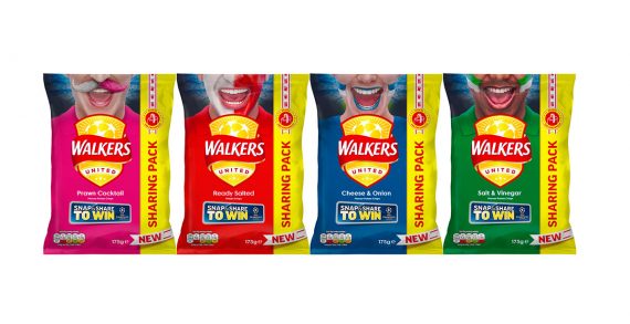 Walkers Launches New Re-Sealable Sharing Pack Supported by UEFA Champions League Promotion