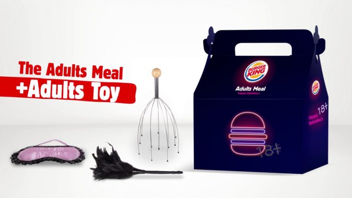 Burger King Launches an Adults Only Meal for Valentine’s Day in Israel