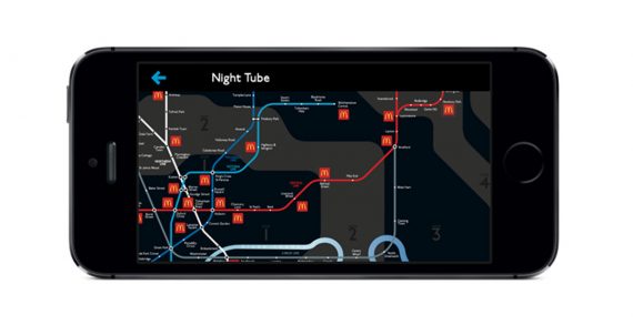 McDonald’s and OMD UK Team with London Tube Map to Curb Commuter Cravings