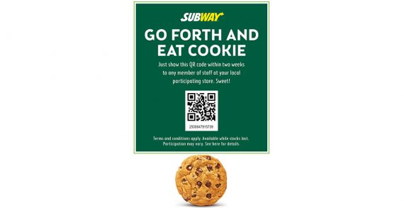 McCann London’s Digital Subway Campaign Turns Annoying Cookie Notifications into Real Cookies