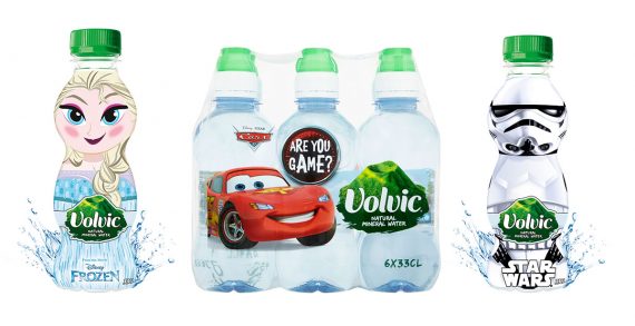 Volvic Continues UK Partnership with Disney on Kids Range