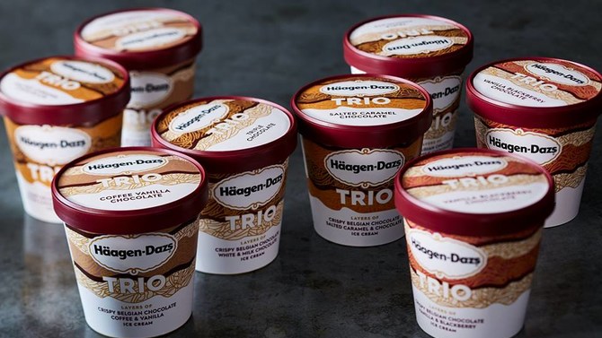 Häagen-Dazs Unveils Layers and Layers of Decadent Combinations in New TRIO Collection