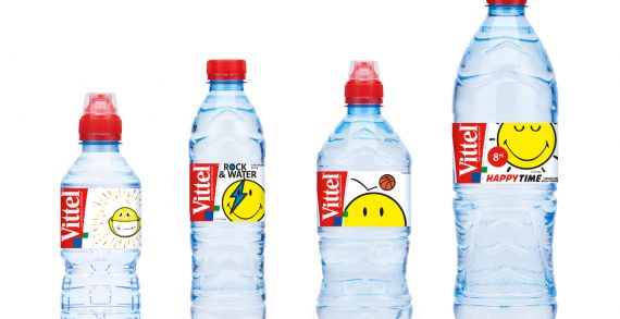 The Original Smiley Brand and Vittel Team-up to Launch Smiley Branded Water in Europe
