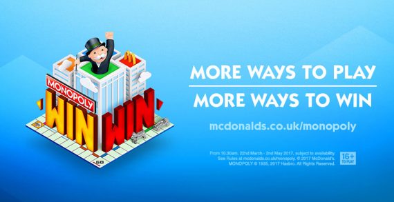 McDonald’s Makes it Easier than Ever to Win with New Monopoly Game