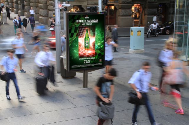 Heineken Unveils Interactive Activation to Launch F1 Push in Australia