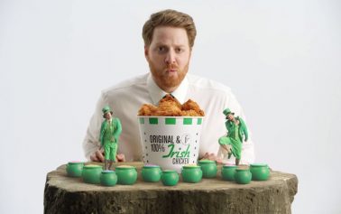 Tongue-in-Cheek Irish Stereotypes Welcome in KFC’s ‘O’Sanders Feast’