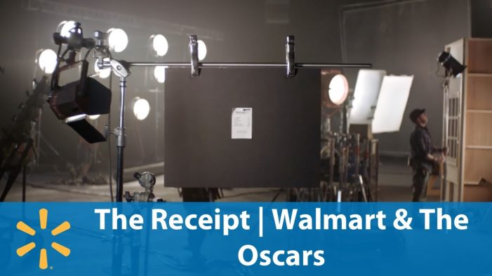 A Single Walmart Receipt Leads to Three Minute Long Films from Hollywood Elite