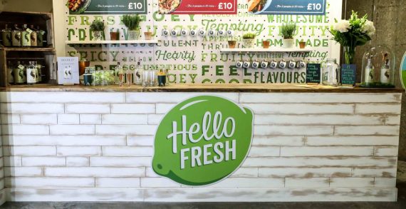 Hello Fresh Unveils Bricks and Mortar London Pop-up Aimed at Busy Commuters