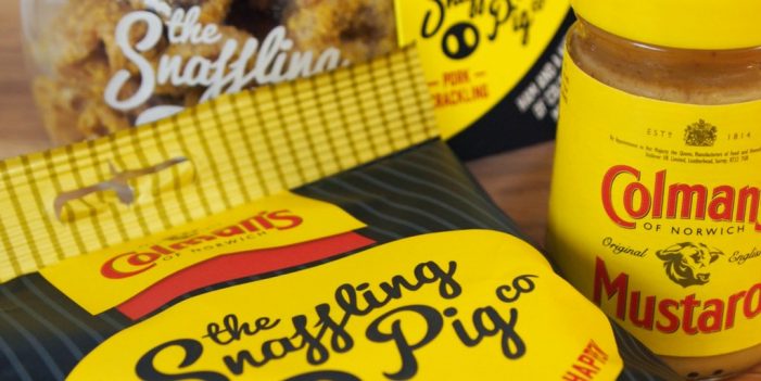 Colman’s Mustard Moves into Snacking Market with Snaffling Pig Partnership