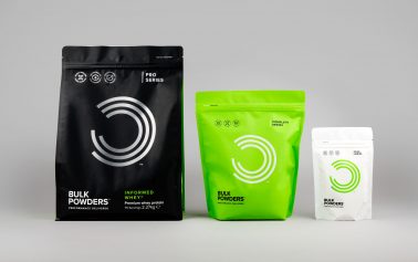 Robot Food Packs a Punch with Progressive New Branding for BULK POWDERS