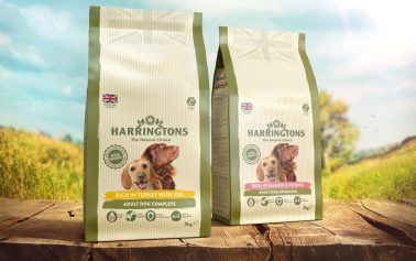 Harringtons Dog Food Launches New Crafted Look Packaging by Hornall Anderson