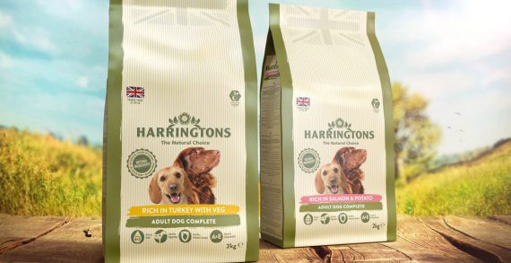 Harringtons Dog Food Launches New Crafted Look Packaging by Hornall Anderson