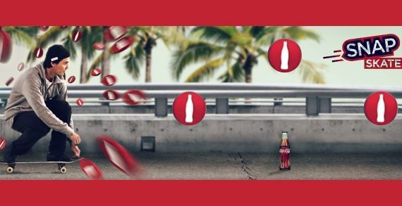 Coca-Cola Germany Launch ‘SnapSkate’ The First Ever Native Snapchat Game