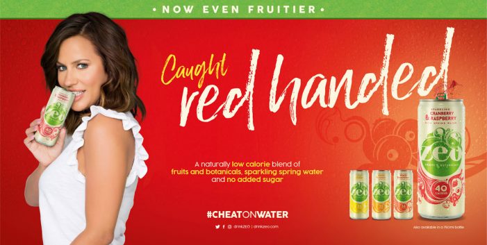 Once Upon A Time Launches New #CheatOnWater Campaign for Zeo