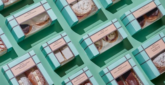 Smith&+Village Brings Glamour & Indulgence to Booths Cakes & Puddings with Rebrand