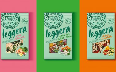 PizzaExpress launches new ‘healthier’ Leggera retail range with contemporary packaging design by Bulletproof