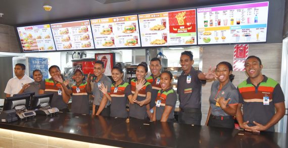 Burger King Opens New Airport Outlet in Fiji