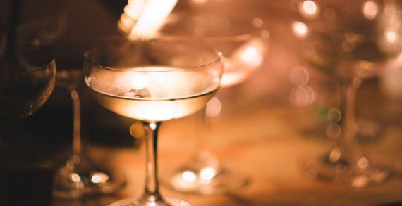 Sparkling Wine Bar Pops Open in Lights of Soho for Summer