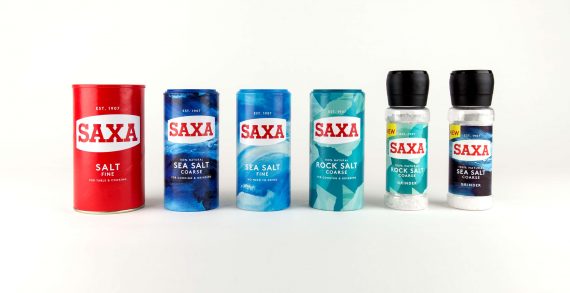 Robot Food Help Saxa Shake up the Salt Category with a Big, Tasty Rebrand